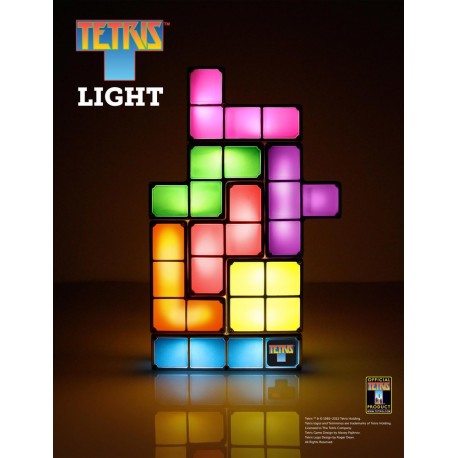 Lámpara puzzle Tetris 30cm