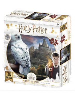 Puzzle lenticular Harry Potter Hedwig 500 piezas