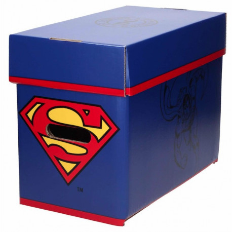 SUPERMAN CAJA CON TAPA DC COMICS