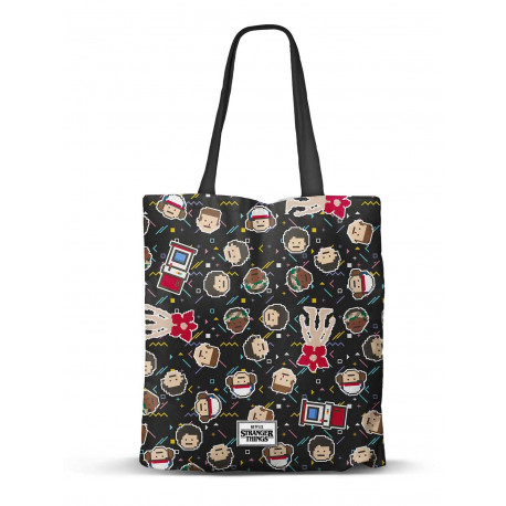 Bolsa de asas Stranger Things 8 bits