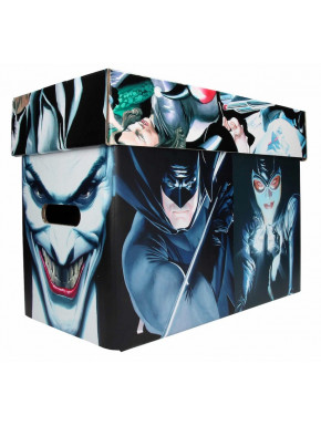 PERSONAJES DC CAJA CON TAPA DC COMICS