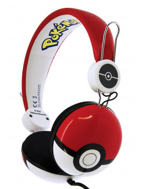 Auriculares Diadema Pokemon Classic Pokeball