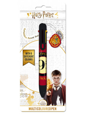 Harry Potter Multicolore Stylo à bille Plateforme 9 3/4