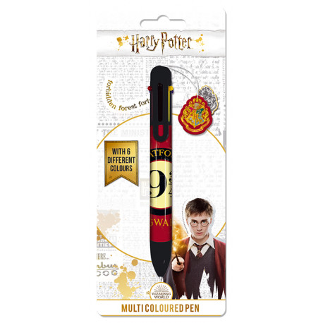 Harry Potter Multicolore Stylo à bille Plateforme 9 3/4