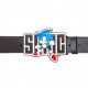 Ceinture en cuir inspirée de Sonic