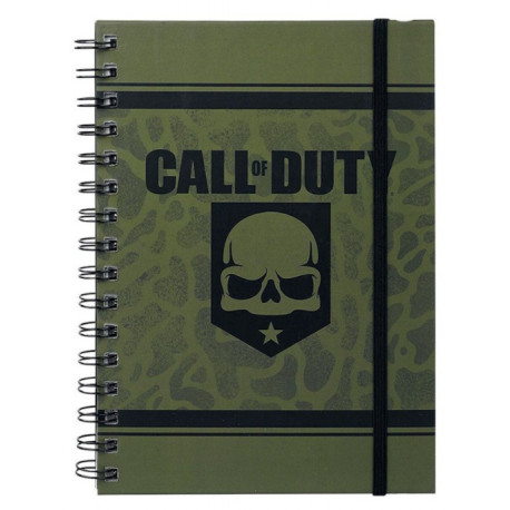 Cuaderno Call of Duty Calavera