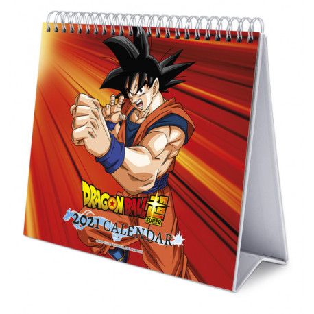 CALENDARIO DE ESCRITORIO DELUXE 2021 DRAGON BALL SUPER