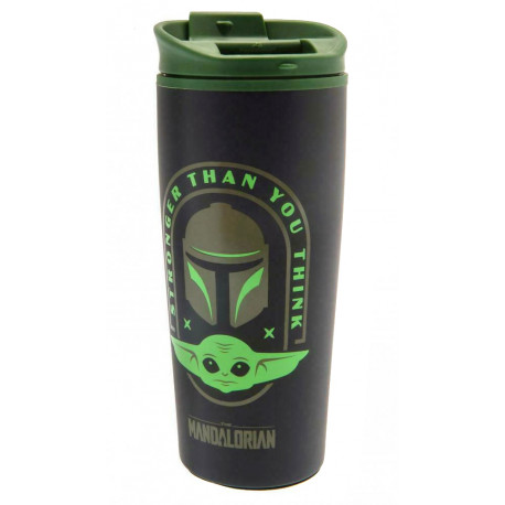 Taza de Viaje Stronger Than You Think Star Wars The Mandalorian