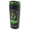 Copo de viagem Baby Yoda The Mandalorian Stronger Than You Think