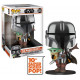 Funko Pop! Momenten Mandalorian met Baby Yoda