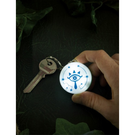 LLAVERO CON LUZ THE LEGEND OF ZELDA SHEIKAH EYE