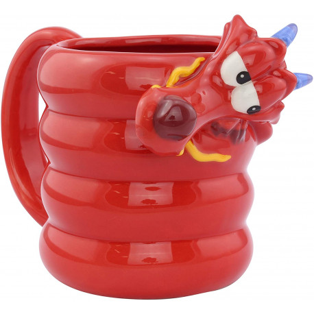 Taza 3D Mulán Mushu Disney