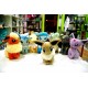 Keychain en peluche Pokemon 8cm