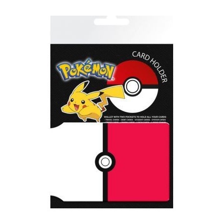 Porta-cartões Pokemon Pokeball