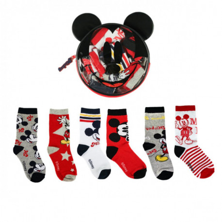 PACK CALCETINES 6 PIEZAS MICKEY