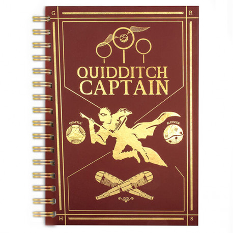 Cuaderno A5 Quidditch Harry Potter