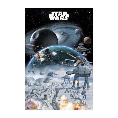 Cartaz da Guerra das Estrelas