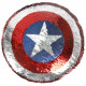 COJIN LENTEJUELAS AVENGERS CAPITAN AMERICA