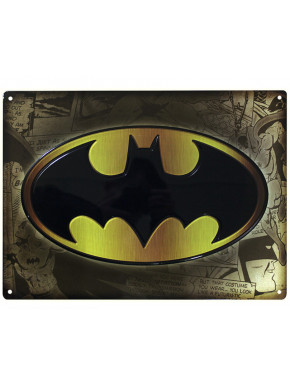 DC COMICS – Metal plate "Batman" (28x38)*