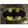 Placa de Metal Batman Logo DC