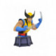Busto Wolverine 15cm X-Men Animado