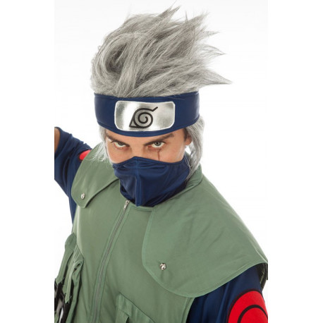 Peluca Kakashi Hatake Cosplay Naruto