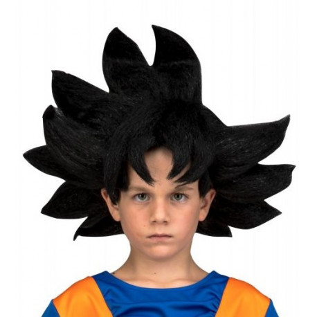 Peluca cosplay Goku Dragon Ball Infantil
