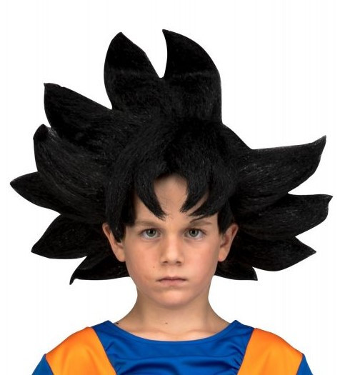 Peluca cosplay Goku Dragon Ball Infantil por 17,90€ – 