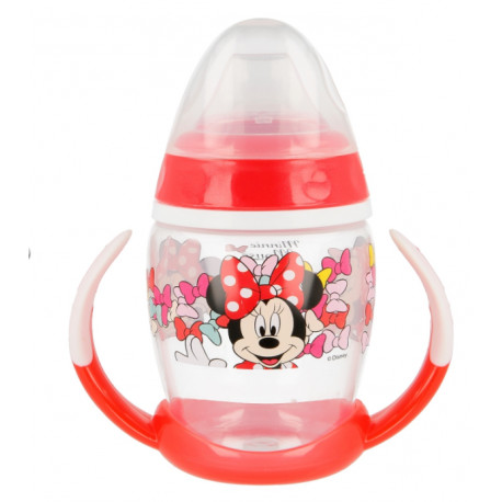 TAZA ENTRENAMIENTO TODDLER FANCY 270 ML CON BOQUILLA DE SILICONA MINNIE COLOR BOWS