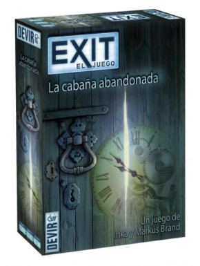 Juego de mesa La Cabaña Abandonada Escape Room