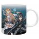 SWORD ART ONLINE - Mug - 320 ml - "Asuna & Kirito" - subli - x2