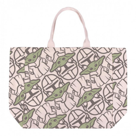 Saco De Algodão Mandaloriano Baby Yoda Grogu