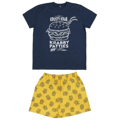 Pijama corto Bob Esponja Burger Kangreburger