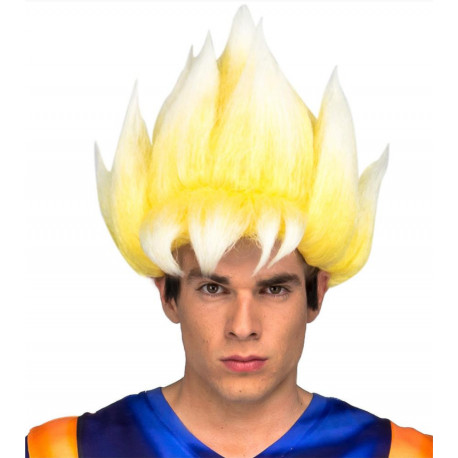 Peluca cosplay Goku Saiyan Dragon Ball