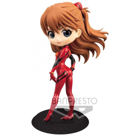 Figura Asuka Shikinami Langley Evangelion Movie Q Posket 14 cm Versión A