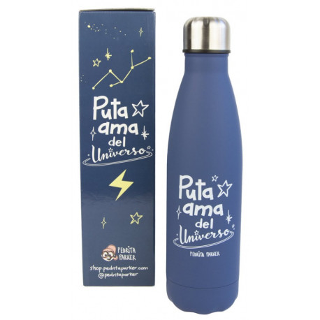 Botella termo Puta Ama