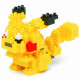Figurine Pikachu Pokémon construite avec Nanoblock