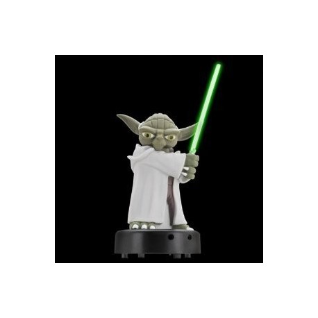 Figura Yoda 14 cm con luce e suono