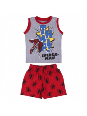 PIJAMA CORTO TIRANTES SINGLE JERSEY SPIDERMAN