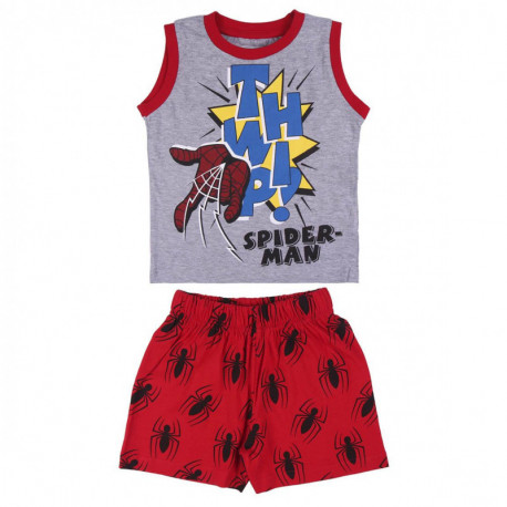 PIJAMA CORTO TIRANTES SINGLE JERSEY SPIDERMAN