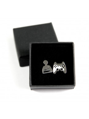 Pendientes acero gamer