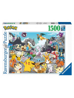 Puzzle Pokémon Classique 1500 pièces