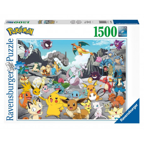 Pokémon Puzzle Pokémon Classics (1500 piezas)