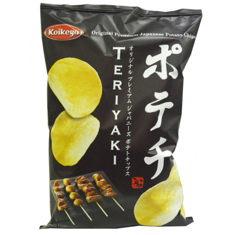 Patatas fritas Wasabi y Nori Koikeya 100 gr