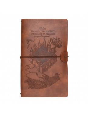 Carnet de voyage Carte du Maraudeur Harry Potter