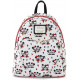 Mini Mochila Loungefly Mickey & Minnie Corazón de Ratón