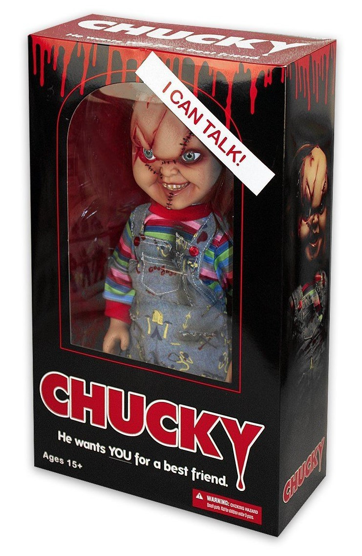 Réplica 1:6 muñeco diabólico Chucky por 139 € –