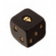 Set de Dados con Calaveras Dorado