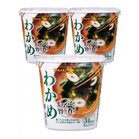 Sopa de miso Hikari algas marinas