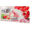 Mochis de morango e cacau